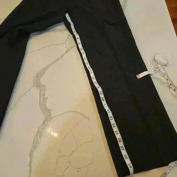 Giorgio Sant'Angelo Womens 100% Merino Wool Trouser Pants Dark Gray Size 10 - Picture 9 of 10